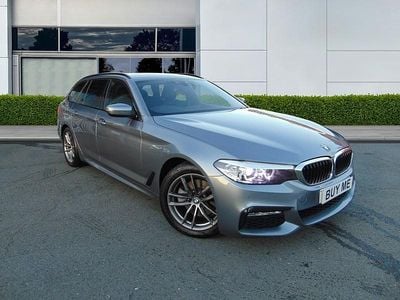 Used BMW 520 M Sport 190 HP (139 kW) 2018 Blue Estate