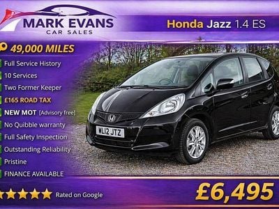 Begagnad Honda Jazz ES 99 HK (72 kW) 2012 Svart Halvkombi