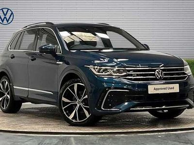 Used VW Tiguan R-line 150 HP (110 kW) 2023 Blue SUV