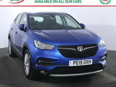Used Vauxhall Grandland X S 131 HP (96 kW) 2019 Blue SUV
