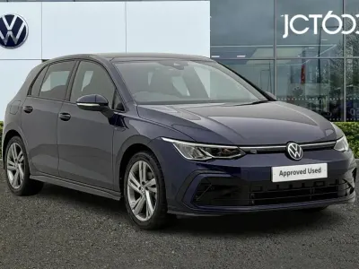 Used VW Golf VIII R-line 150 HP (110 kW) 2023 Blue Hatchback