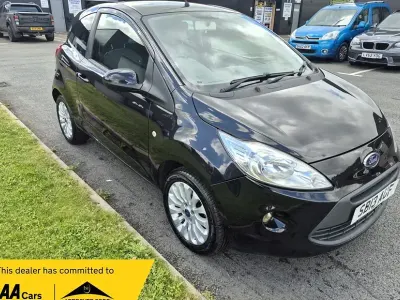 Used Ford Ka Zetec 69 HP (50 kW) 2013 Black Hatchback