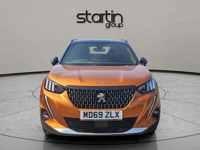 Used Peugeot 2008 GT-line 129 HP (94 kW) 2020 Orange SUV