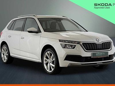 Used Skoda Kamiq SE L Executive 150 HP (110 kW) 2023 White SUV
