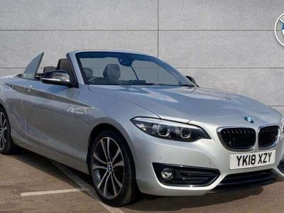 used BMW 218 2 Series d Sport Convertible 2.0 2dr