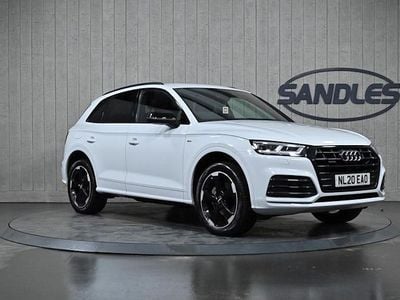 White Used 2020 Audi Q5 Black Edition SUV | £25,499 (Fair price)