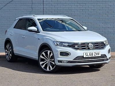 Używany VW T-Roc R-line 150 KM (110 kW) 2018 Srebrny SUV