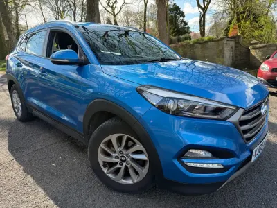 Używany Hyundai Tucson SE 116 KM (85 kW) 2015 Niebieski SUV