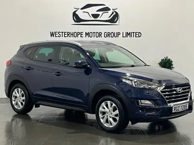 Usado Hyundai Tucson SE 132 HP (97 kW) 2020 Azul SUV