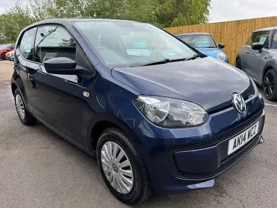 Used VW up! take up! 60 HP (44 kW) 2014 Blue Hatchback