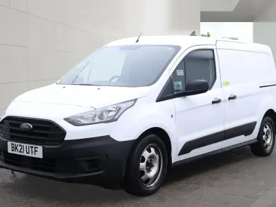 Used Ford Transit 100 HP (73 kW) 2021 White Van