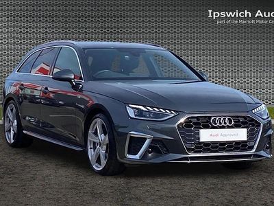 Usado Audi A4 S-Line 200 CV (147 kW) 2024 Gris Familiar