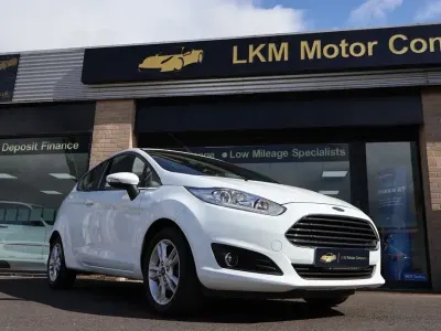 Used Ford Fiesta Zetec 82 HP (60 kW) 2016 White Hatchback