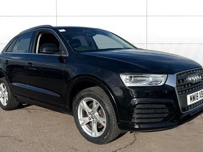 Second-hand Audi Q3 Sport 150 CP (110 kW) 2018 Negru SUV