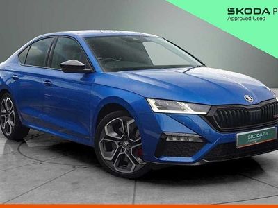 Used Skoda Octavia vRS 180 HP (132 kW) 2022 Race blue metallic Hatchback