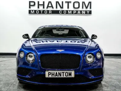 Used Bentley Continental Mulliner 528 HP (388 kW) 2016 Blue Coupe