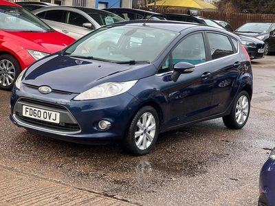 Blue Used 2011 Ford Fiesta Zetec Hatchback | £2,495 (Good price)