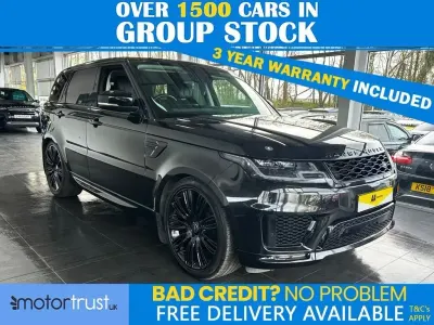 Second-hand Land Rover Range Rover Sport HSE Dynamic 306 CP (225 kW) 2018 Negru SUV