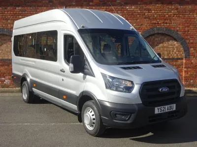 Used Ford Transit Trend 130 HP (95 kW) 2021 Silver Van