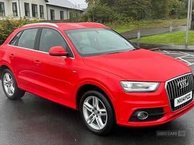 Red Used 2014 Audi Q3 S-Line SUV | £7,995 (A bit pricey)