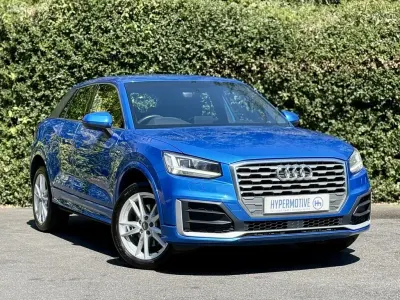 Used Audi Q2 S-Line 150 HP (110 kW) 2018 Blue SUV