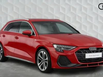Used Audi A3 Sportback S-Line 2025 Progressive red Hatchback
