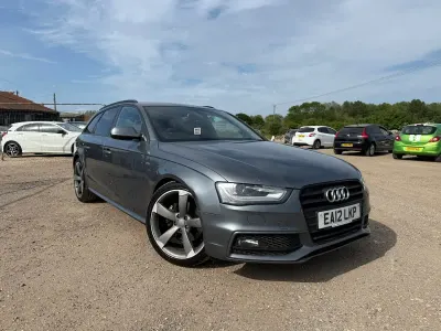 Used Audi A4 Black Edition 143 HP (105 kW) 2012 Grey Estate