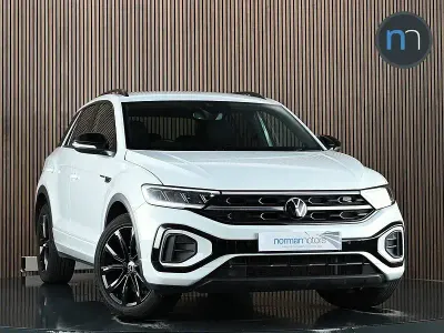 Used VW T-Roc R-line 150 HP (110 kW) 2022 White SUV