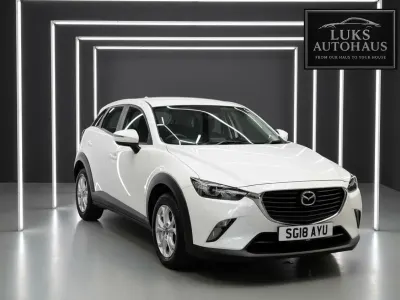 Used Mazda CX-3 105 HP (77 kW) 2018 White SUV