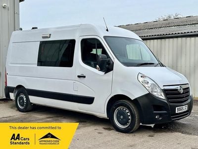 Used Vauxhall Movano 130 HP (95 kW) 2018 White MPV