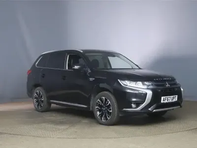 Used Mitsubishi Outlander P-HEV 2017 Black Estate