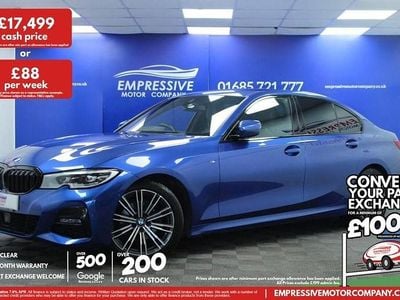 Used BMW 320 M Sport 190 HP (139 kW) 2019 Blue Sedan