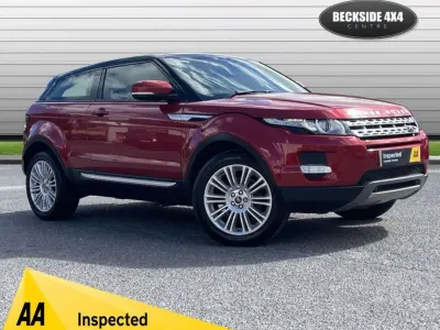 Używany Land Rover Range Rover evoque Prestige 190 KM (139 kW) 2012 Czerwony SUV