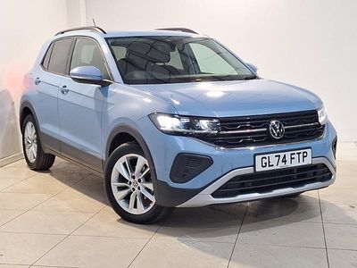 Blue Used 2024 VW T-Cross Match SUV | £21,298 (Fair price)