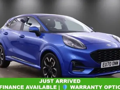 Second-hand Ford Puma ST-Line X 125 CP (91 kW) 2020 Albastru SUV