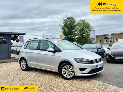 Used VW Golf Sportsvan SE 110 HP (80 kW) 2014 Silver MPV