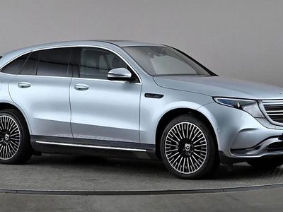 Silver Used 2020 Mercedes EQC400 AMG Line Premium Plus SUV | £21,998 (A bit pricey)