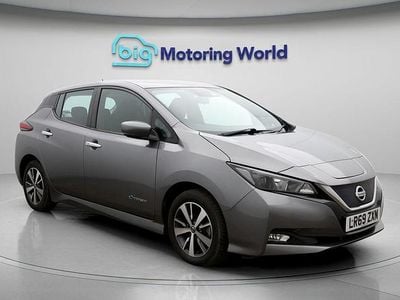 Used Nissan Leaf Acenta 110 kW (150 HP) 2019 Grey Hatchback
