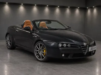 Begagnad Alfa Romeo Spider 185 HK (136 kW) 2008 Svart Cab