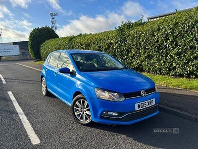 Blue Used 2015 VW Polo SE Hatchback | £9,495 (Fair price)