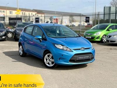 Used Ford Fiesta 94 HP (69 kW) 2009 Blue Hatchback