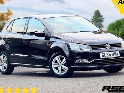 Used VW Polo Match 60 HP (44 kW) 2016 Black Hatchback