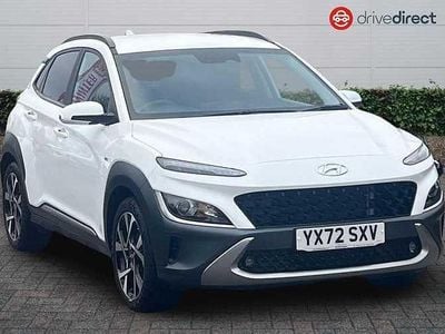 White Used 2022 Hyundai Kona Premium SUV | £15,147 (Fair price)
