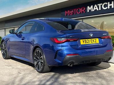 Used BMW 420 M Sport 190 HP (139 kW) 2021 Blue Coupe