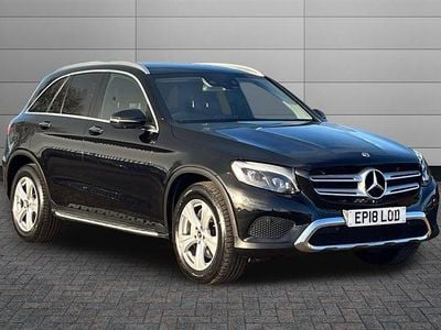 Used Mercedes GLC250 Premium 211 HP (155 kW) 2018 Obsidian black Estate