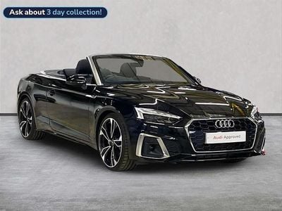 Used Audi A5 Cabriolet Comfort 204 HP (150 kW) 2022 Black Cabriolet