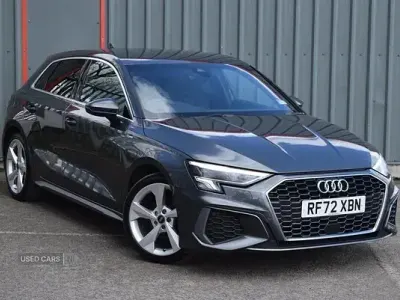Used Audi A3 S-Line 150 HP (110 kW) 2023 Grey Sedan