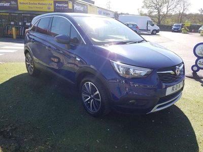 Blue Used 2018 Vauxhall Crossland X Elite SUV | £7,975 (Fair price)