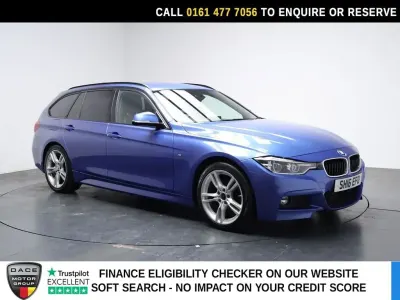 Used BMW 320 M Sport 190 HP (139 kW) 2016 Blue Estate