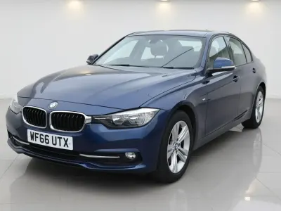 Used BMW 318 Sport Line 2016 Blue Sedan